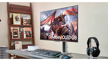 Monitor 4K OLED da gaming di Samsung al prezzo minimo su Amazon. Sconti anche sui notebook Asus e Dell