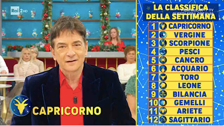 Previsioni Paolo Fox per la settimana natalizia: malinconia per la Bilancia, vola il Capricorno, bene il Cancro