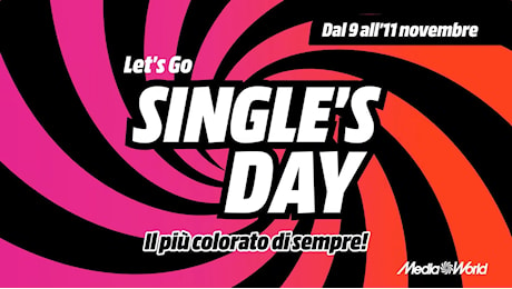 Single Day Mediaworld: il 22% di sconto sui prezzi già ridotti!