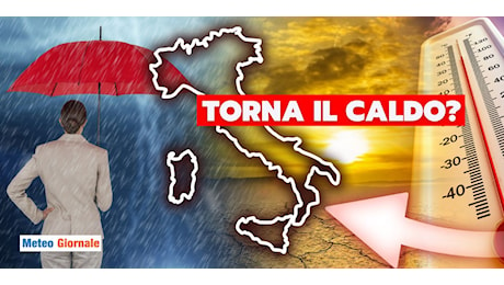 Meteo: il freddo scappa via, torna il CALDO a metà Novembre