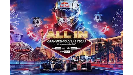 Formula 1 2024, diretta esclusiva GP Las Vegas Sky Sport e NOW | In chiaro differita TV8