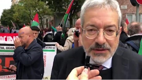 Open Fvg al corteo pro Palestina a Udine, Honsell: Fedriga e De Toni preferiscono lo stadio