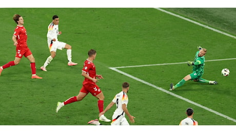 La Germania ai quarti: Danimarca battuta con i gol di Havertz e Musiala