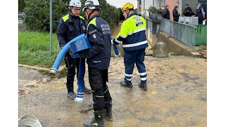 Maltempo: la protezione civile del Piemonte in Emilia-Romagna