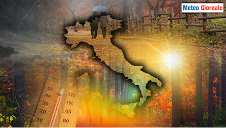 Prossima settimana, Italia divisa: Ottobrata al Centro Sud, METEO incerto al Nord