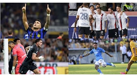 Calendario Serie A: partite, statistiche e curiosità della 1^ giornata di campionato