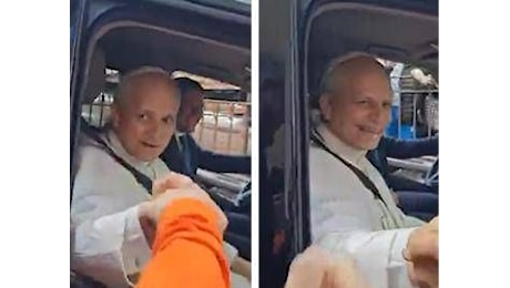 Papa Leone XIV, il saluto al tifoso: “Forza Roma” – Video