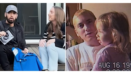 Eminem diventerà nonno e lo rivela nel commovente videoclip di Temporary: Bambina giuro che ti proteggerò, sarò il tuo angelo custode