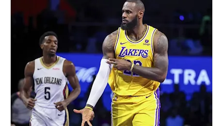 NBA, LeBron James: “Posso giocare ai massimi livelli per altri cinque o sette anni”