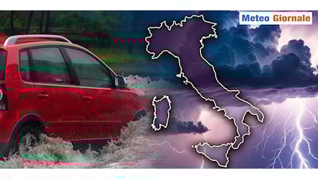 Meteo: valanga di pioggia e neve, alcune regioni a grande rischio