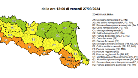 Oggi allerta arancione per vento / Dall'Italia / Home