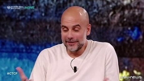 Fazio a Pep Guardiola: torni in Italia? Lui: Non so, tutto può essere