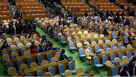 Netanyahu all'Onu: alcune delegazioni abbandonano la sala quando il premier israeliano inizia a parlare