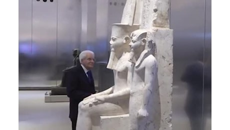 Mattarella al Museo Egizio di Torino per i 200 anni dalla fondazione