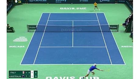 Coppa Davis, Berrettini: il punto di oggi contro Kokkinakis. VIDEO