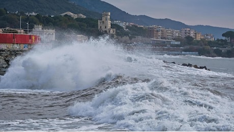 Vento, freddo e ancora mareggiata in Liguria: terzo avviso di Arpal