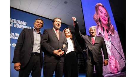 Bologna, i leader di centrodestra contro toghe e sinistra «violenta»