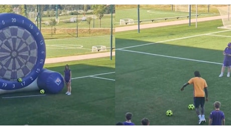 Kean non riesce a centrare il bersaglio: il video della Fiorentina diventa virale
