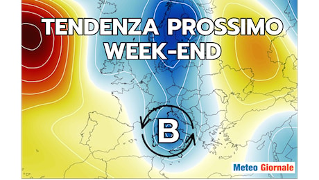 TENDENZA METEO: fine settimana con nuova fase instabile e NEVE