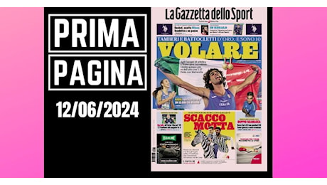 Prima pagina Gazzetta dello Sport: “Juve, Motta firma e Douglas Luiz c’è”