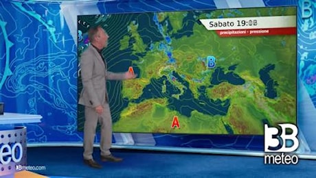 Previsioni meteo video di sabato 03 agosto sull'Italia