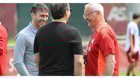 Ranieri: “La Champions non cambia i piani”. Sorrisi per Dan Friedkin a Trigoria