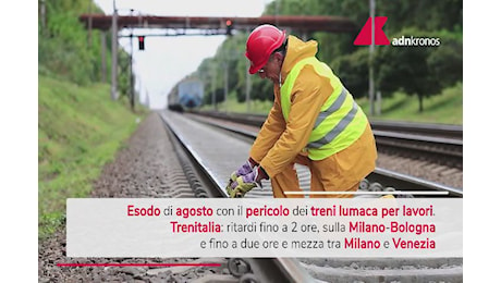 Treni, si rischia agosto a rallentatore