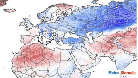 Meteo invernale 2024-25 con le maggiori nevicate del decennio in Italia. I perché