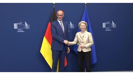 IL VIDEO. Merz in Ue ribadisce ruolo forte Germania, tra dazi e sfida migranti
