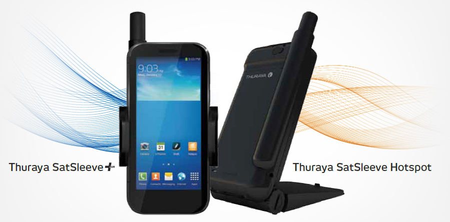 Thuraya SatSleeve+ e SatSleeve Hotspot la rivoluzione satellitare per tutti gli smartphone
